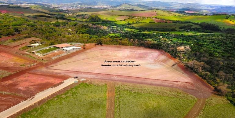 Área industrial a venda em Cambuí MG de 14.250 m²