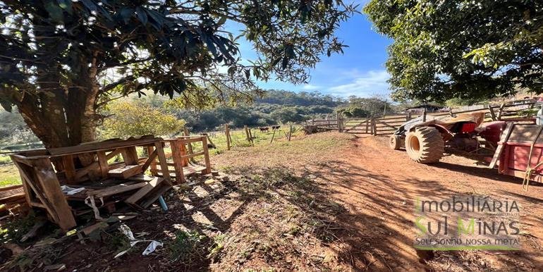 Sítio com 4,5 alqueires próximo da cidade a venda em Cambuí MG