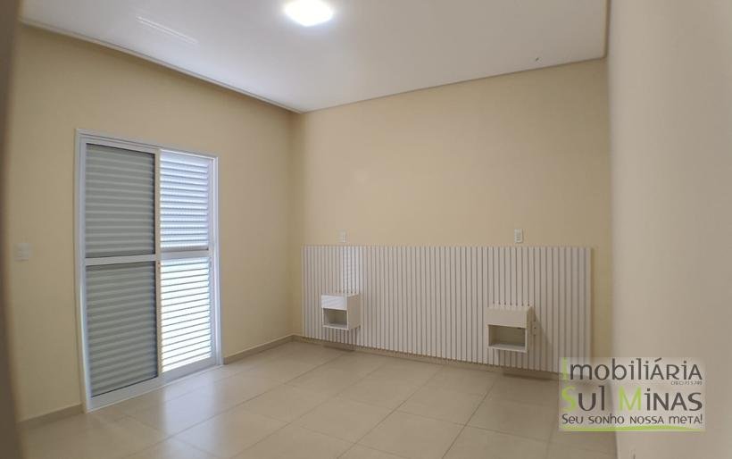 Casa Nova Com Ótimo Acabamento para Locação em Cambuí MG COD2267 (17)