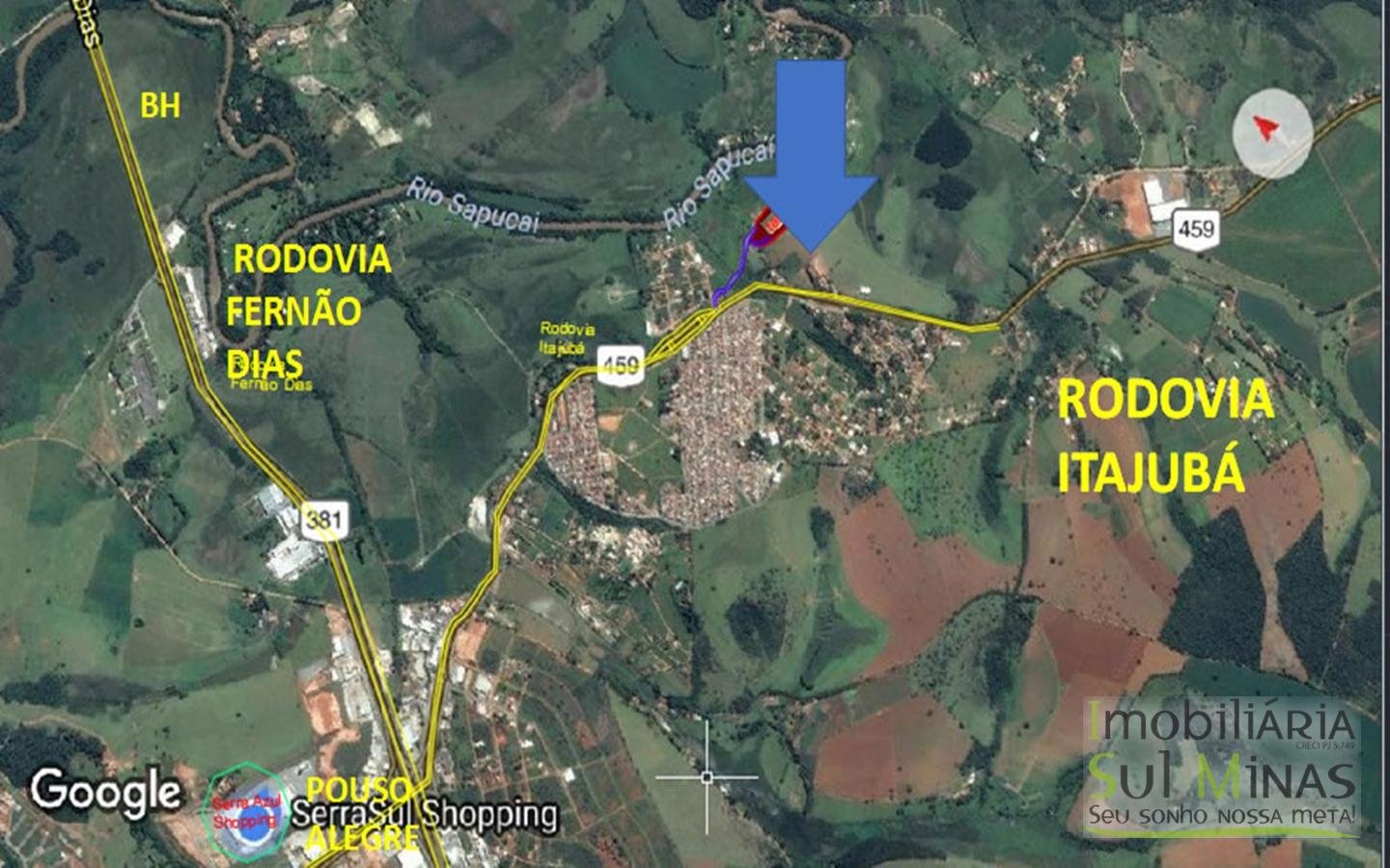 Área Indutrial em Pouso Alegre MG pronta para Construir Cod 958 (1)