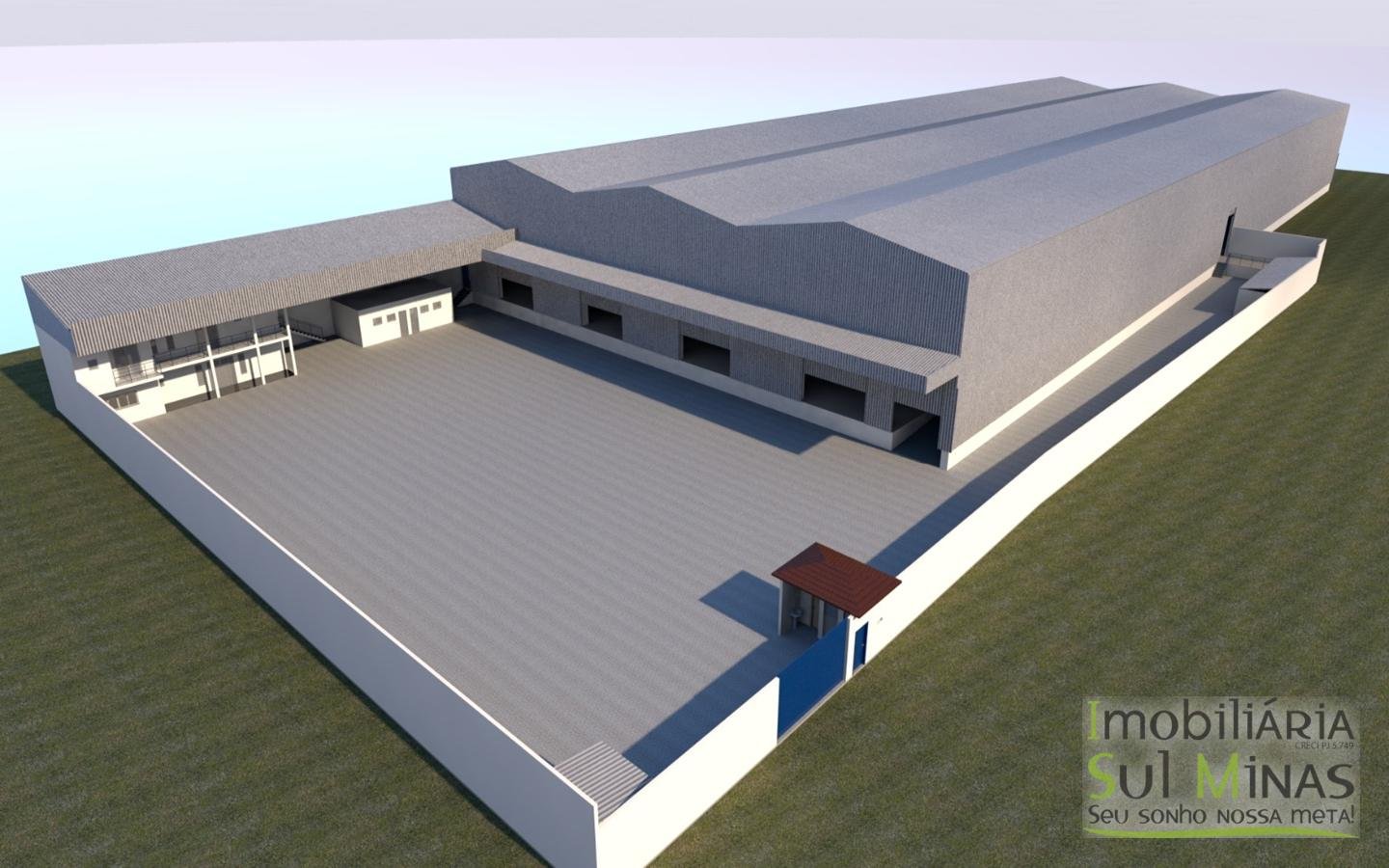 Galpão de 7.000 m ² para locação no Sul de Minas Cód. 1710 (3) Galpão de 7.000 m ² para locação no Sul de Minas Cód. 1710 (3)