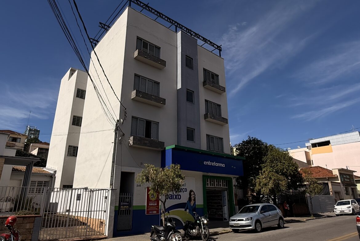 Apartamento para Locação no Centro de Cambuí MG sem garagem